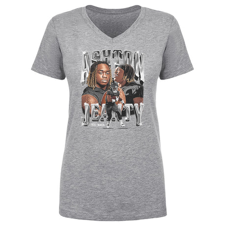 Ashton Jeanty Women's V-Neck T-Shirt | 500 LEVEL