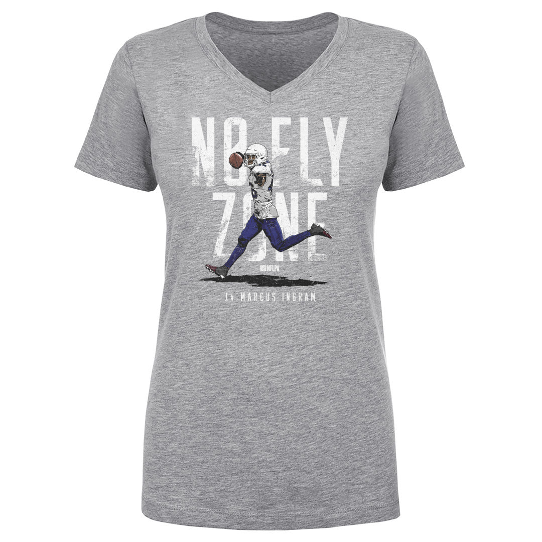 Ja'Marcus Ingram Women's V-Neck T-Shirt | 500 LEVEL