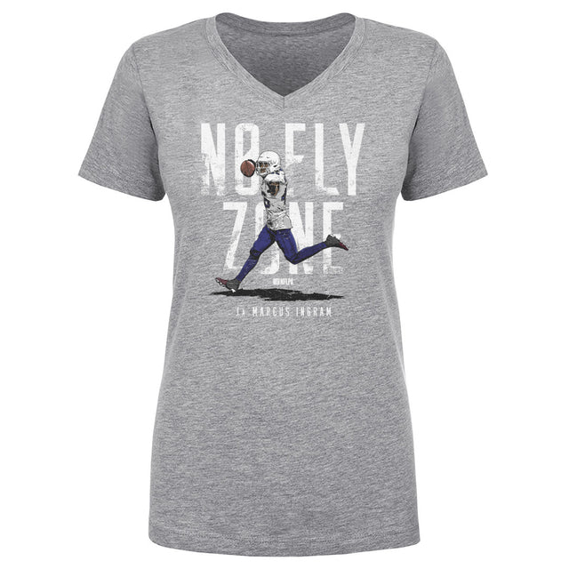 Ja'Marcus Ingram Women's V-Neck T-Shirt | 500 LEVEL