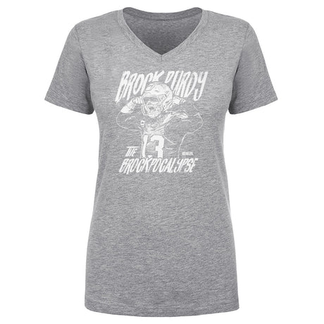 Brock Purdy Women's V-Neck T-Shirt | 500 LEVEL