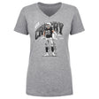 Maxx Crosby Women's V-Neck T-Shirt | 500 LEVEL