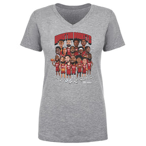 Houston Rockets Women's V-Neck T-Shirt | 500 LEVEL