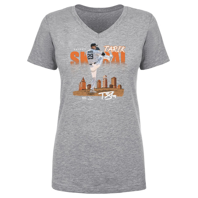 Tarik Skubal Women's V-Neck T-Shirt | 500 LEVEL