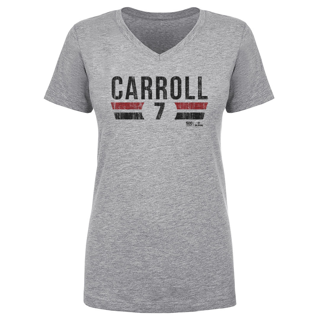 Corbin Carroll Women's V-Neck T-Shirt | 500 LEVEL