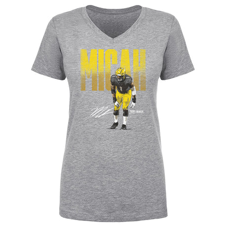 MIcah Parsons Women's V-Neck T-Shirt | 500 LEVEL