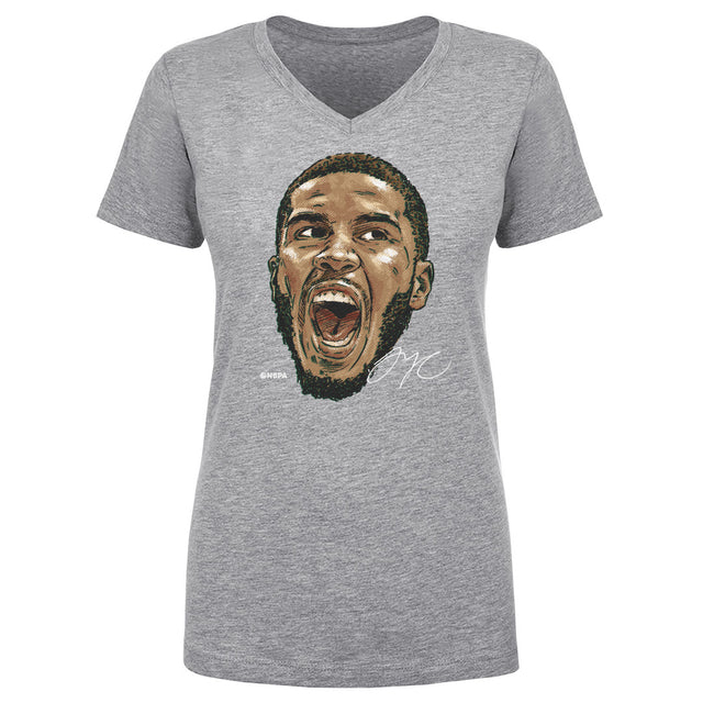 Jayson Tatum Women's V-Neck T-Shirt | 500 LEVEL