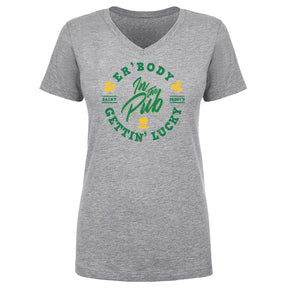 St. Patrick's Day Women's V-Neck T-Shirt | 500 LEVEL