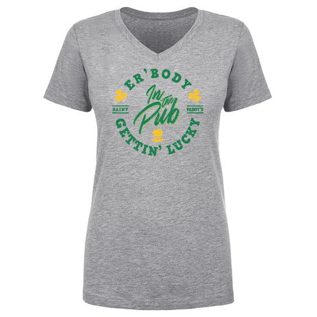 St. Patrick's Day Women's V-Neck T-Shirt | 500 LEVEL