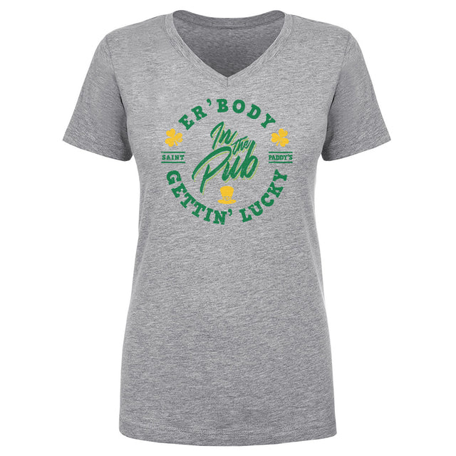 St. Patrick's Day Women's V-Neck T-Shirt | 500 LEVEL