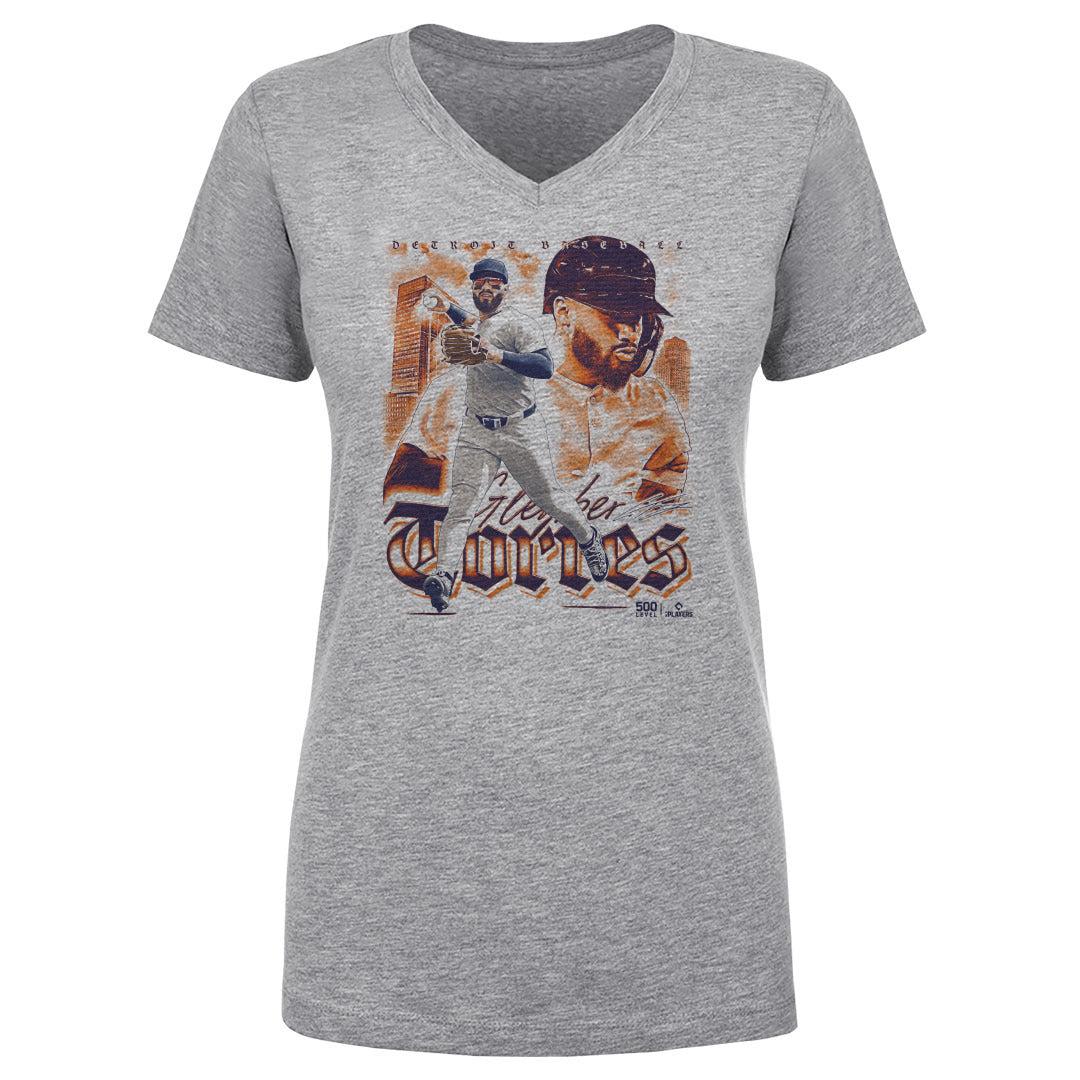 Gleyber Torres Women's V-Neck T-Shirt | 500 LEVEL