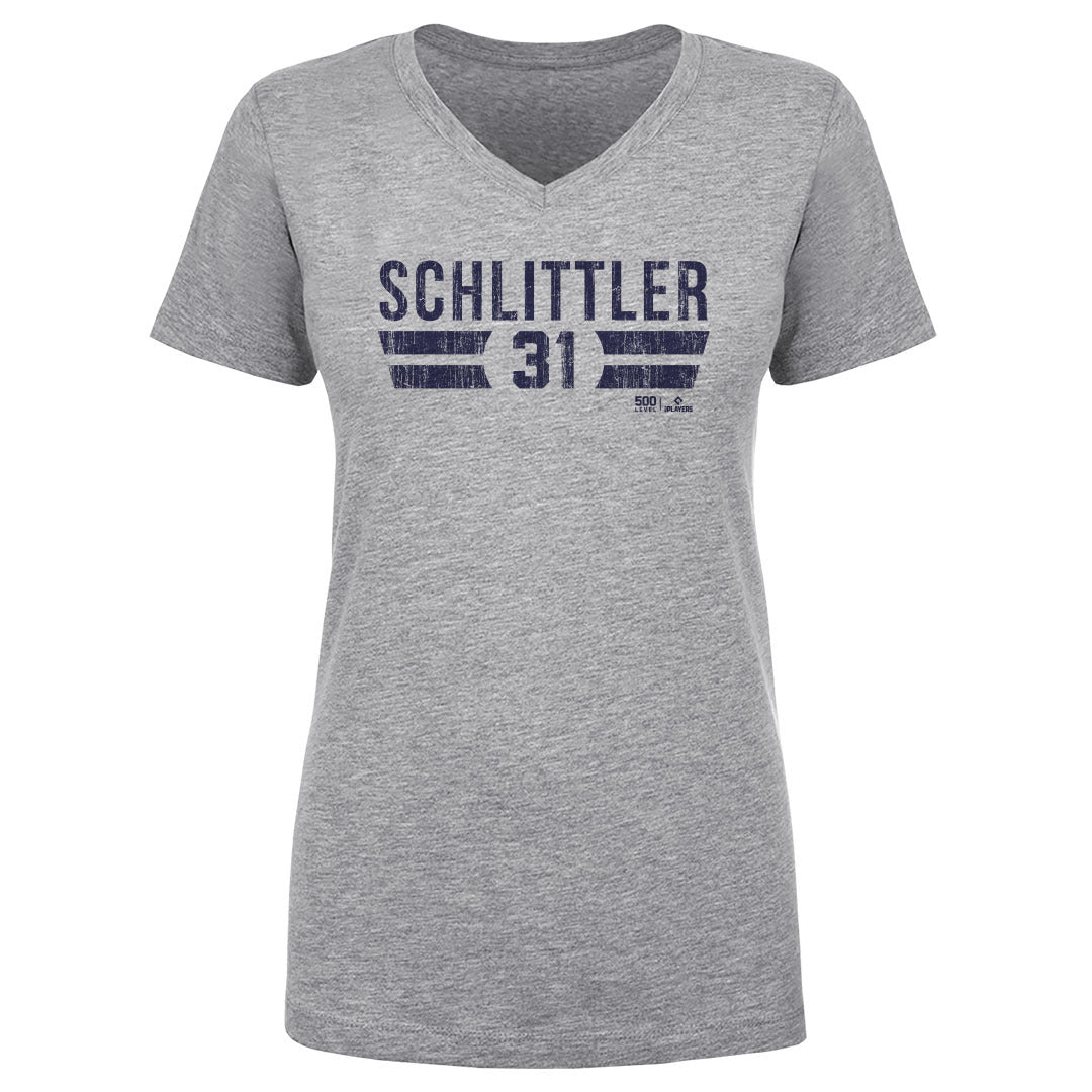 Cam Schlittler Women's V-Neck T-Shirt | 500 LEVEL