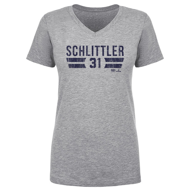 Cam Schlittler Women's V-Neck T-Shirt | 500 LEVEL