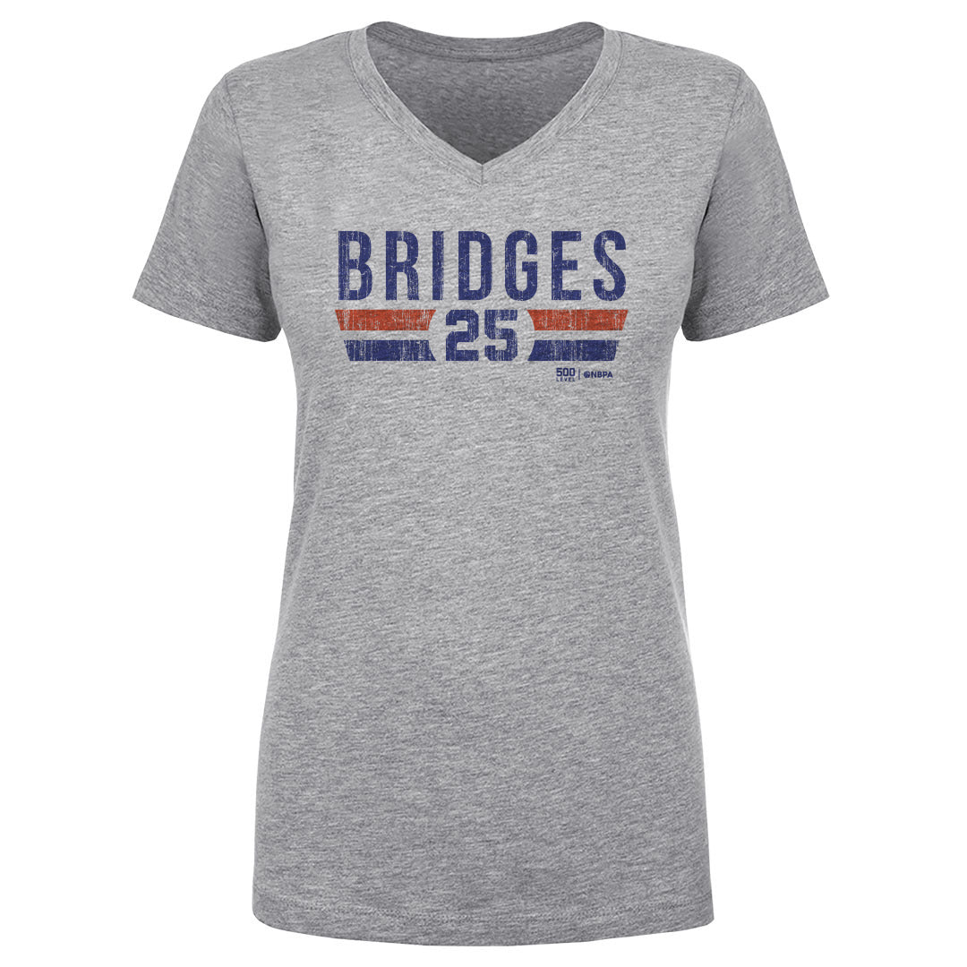 Mikal Bridges Women's V-Neck T-Shirt | 500 LEVEL