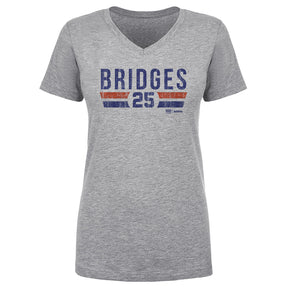 Mikal Bridges Women's V-Neck T-Shirt | 500 LEVEL
