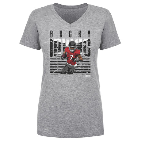 Bucky Irving Women's V-Neck T-Shirt | 500 LEVEL