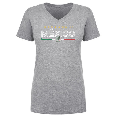 Mexico Women's V-Neck T-Shirt | 500 LEVEL
