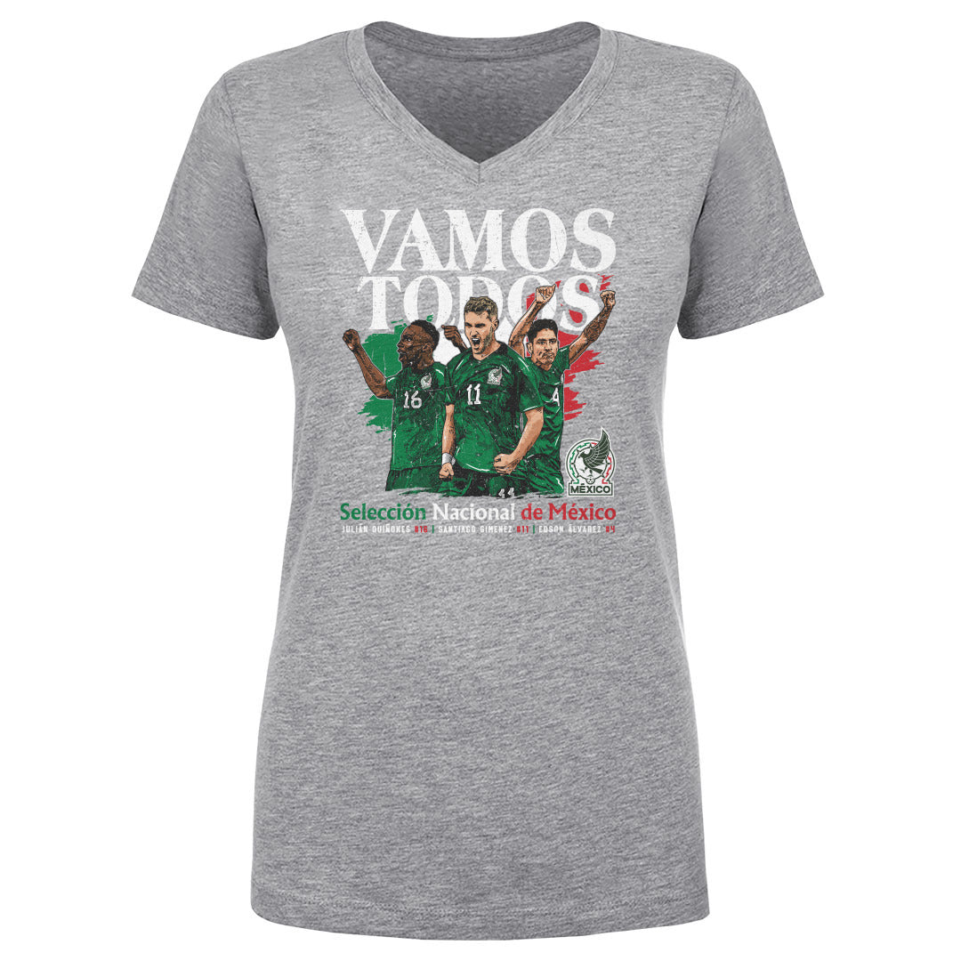 Mexico Women's V-Neck T-Shirt | 500 LEVEL