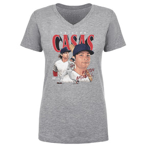Triston Casas Women's V-Neck T-Shirt | 500 LEVEL