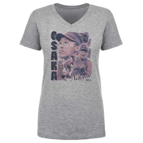 Naomi Osaka Women's V-Neck T-Shirt | 500 LEVEL