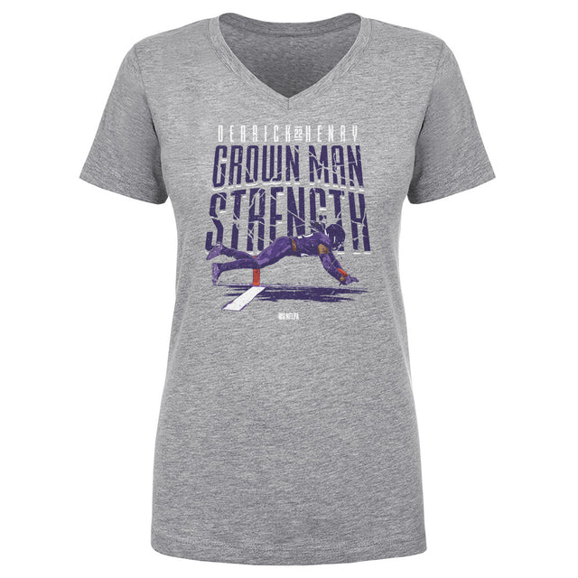 Derrick Henry Women's V-Neck T-Shirt | 500 LEVEL