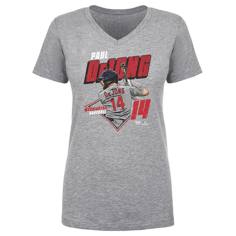 Paul DeJong Women's V-Neck T-Shirt | 500 LEVEL