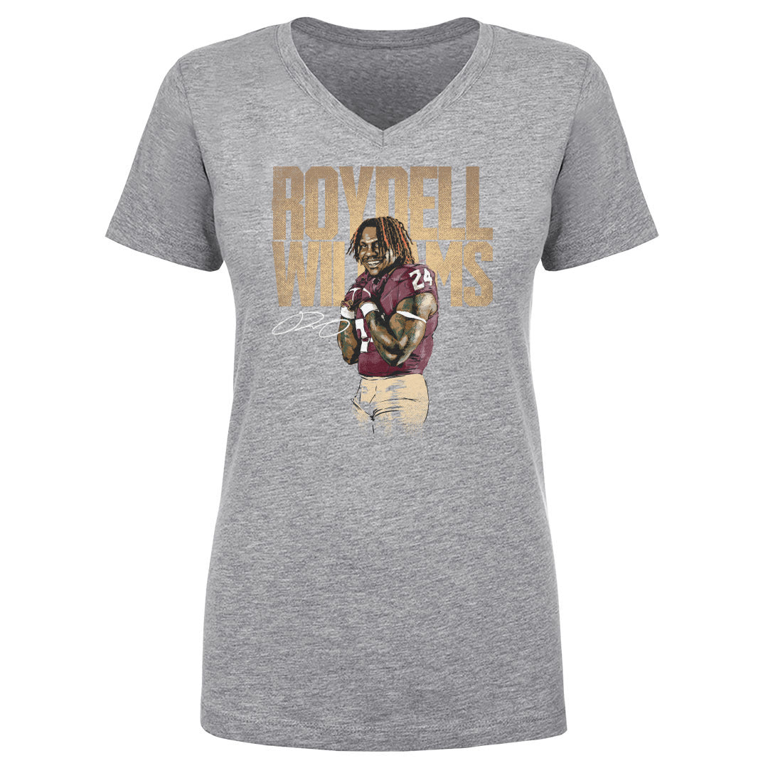 Roydell Williams Women's V-Neck T-Shirt | 500 LEVEL