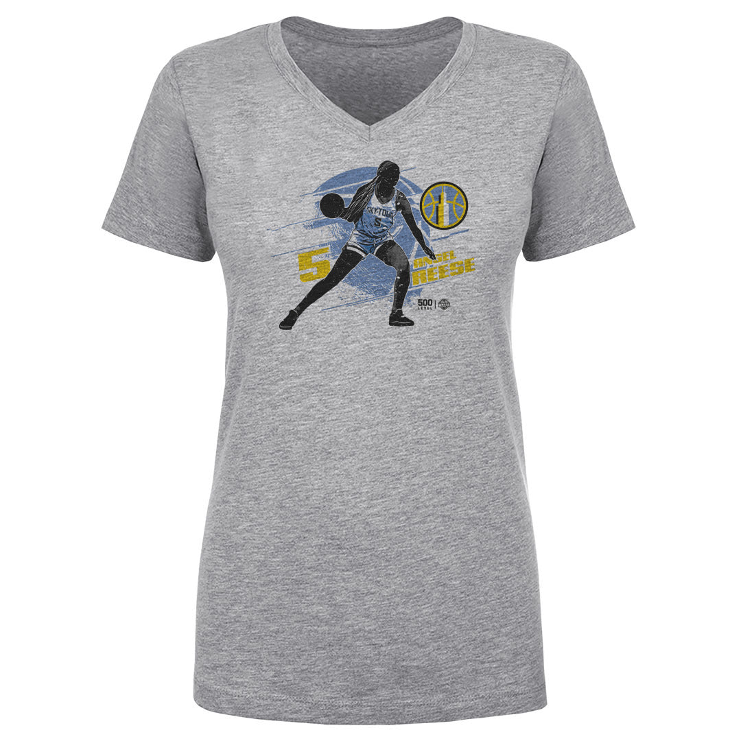 Angel Reese Women's V-Neck T-Shirt | 500 LEVEL