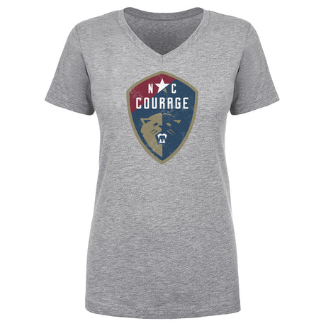 North Carolina Courage Women's V-Neck T-Shirt | 500 LEVEL