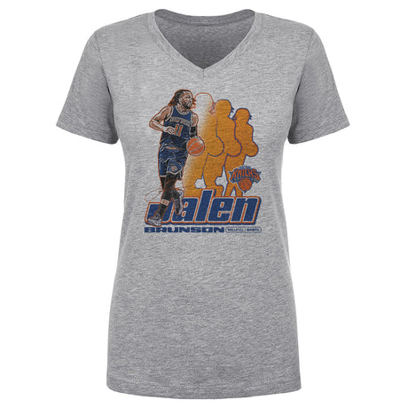 Jalen Brunson Women's V-Neck T-Shirt | 500 LEVEL