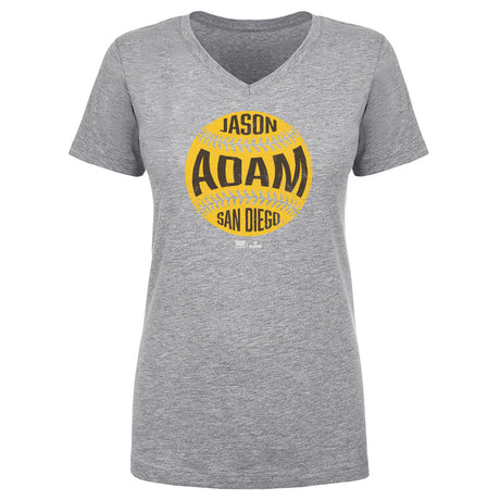 Jason Adam Women's V-Neck T-Shirt | 500 LEVEL