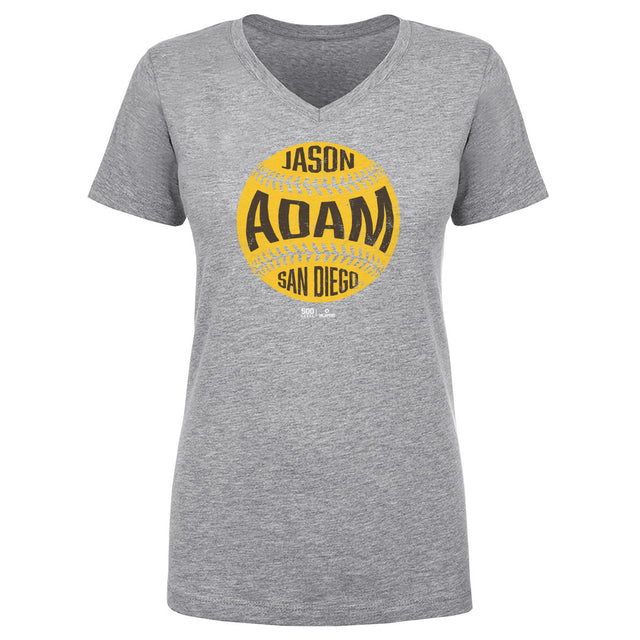 Jason Adam Women's V-Neck T-Shirt | 500 LEVEL