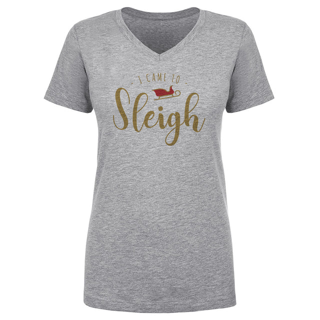 Christmas Women's V-Neck T-Shirt | 500 LEVEL