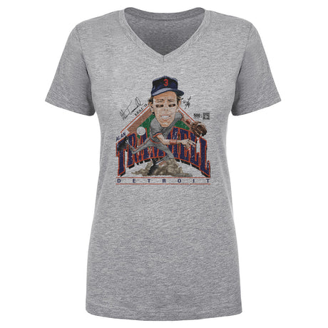 Alan Trammell Women's V-Neck T-Shirt | 500 LEVEL