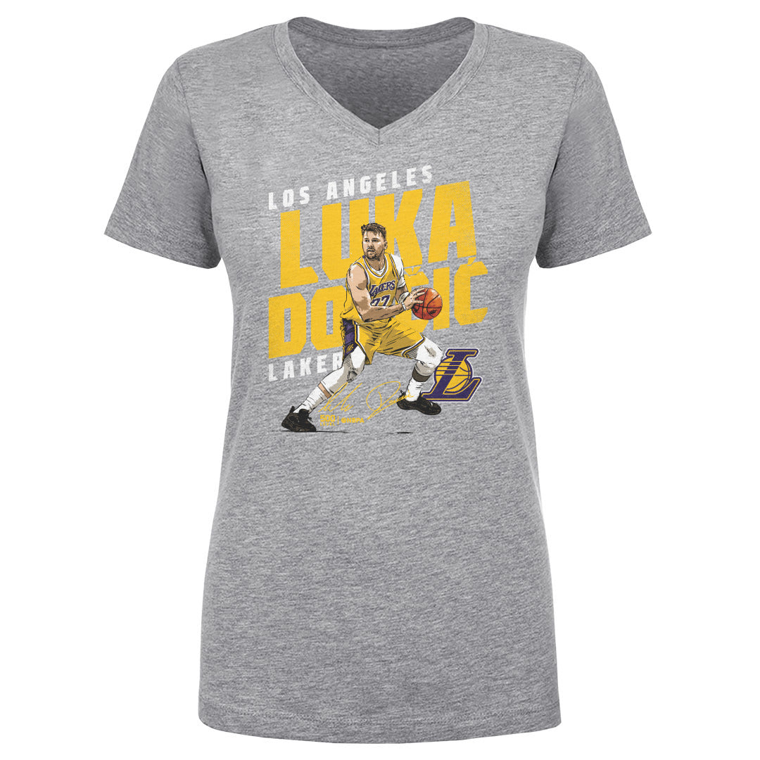 Luka Doncic Women's V-Neck T-Shirt | 500 LEVEL