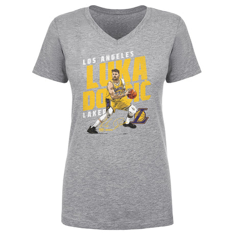 Luka Doncic Women's V-Neck T-Shirt | 500 LEVEL