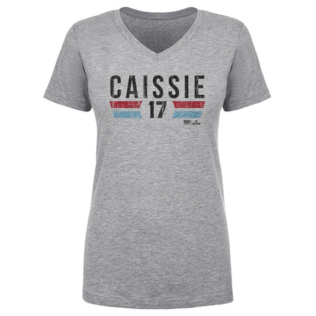 Owen Caissie Women's V-Neck T-Shirt | 500 LEVEL