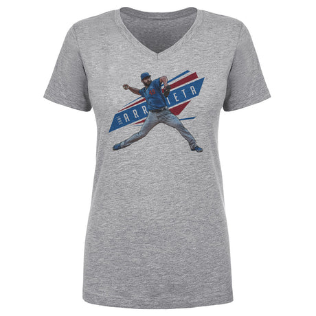 Jake Arrieta Women's V-Neck T-Shirt | 500 LEVEL
