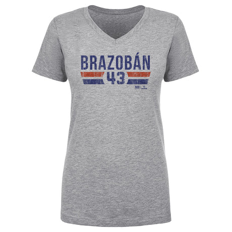 Huascar Brazoban Women's V-Neck T-Shirt | 500 LEVEL