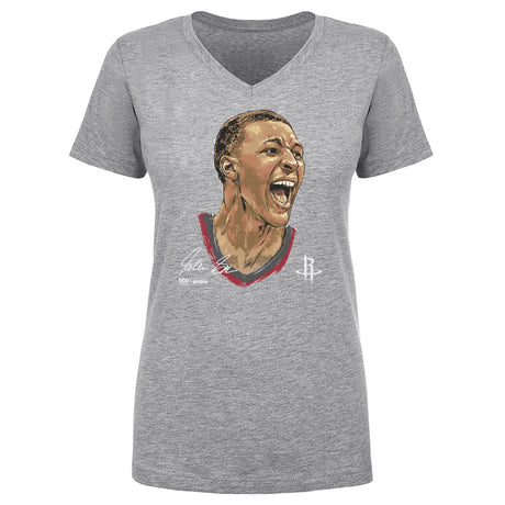 Jabari Smith Jr. Women's V-Neck T-Shirt | 500 LEVEL