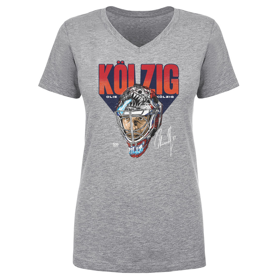 Olie Kolzig Women's V-Neck T-Shirt | 500 LEVEL