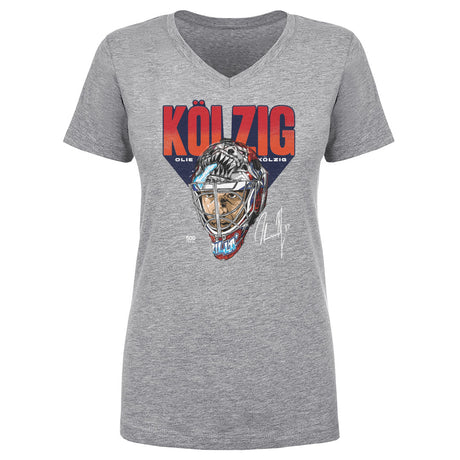 Olie Kolzig Women's V-Neck T-Shirt | 500 LEVEL