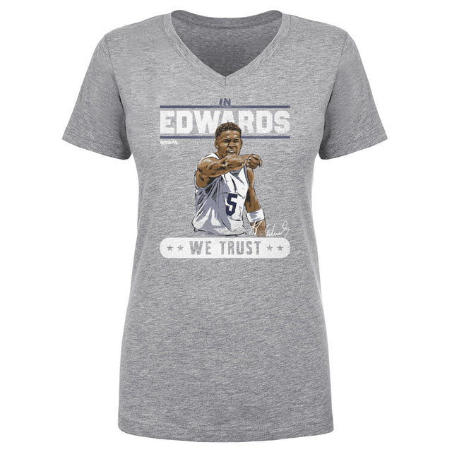 Anthony Edwards Women's V-Neck T-Shirt | 500 LEVEL