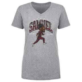 Deebo Samuel Women's V-Neck T-Shirt | 500 LEVEL