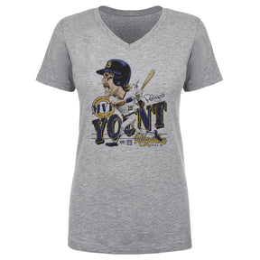 Robin Yount Women's V-Neck T-Shirt | 500 LEVEL