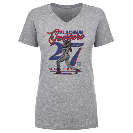 Vladimir Guerrero Women's V-Neck T-Shirt | 500 LEVEL
