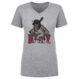 Kirby Puckett Women's V-Neck T-Shirt | 500 LEVEL