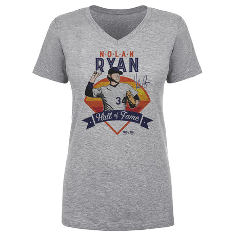 Nolan Ryan Women's V-Neck T-Shirt | 500 LEVEL