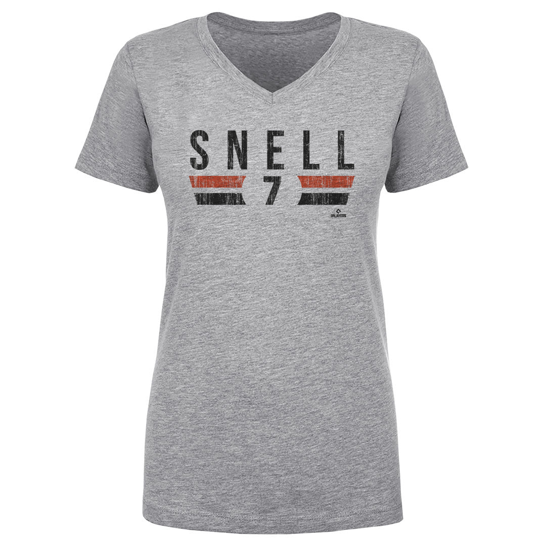 Blake Snell Women&#39;s V-Neck T-Shirt | 500 LEVEL