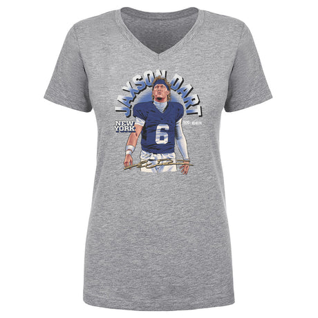 Jaxson Dart Women's V-Neck T-Shirt | 500 LEVEL