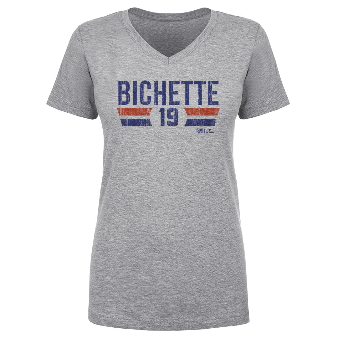 Bo Bichette Women's V-Neck T-Shirt | 500 LEVEL